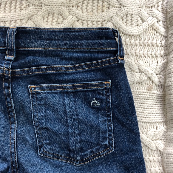 Rag & bone Skinny in “HAMPSTD”  W Holes - Picture 5 of 7